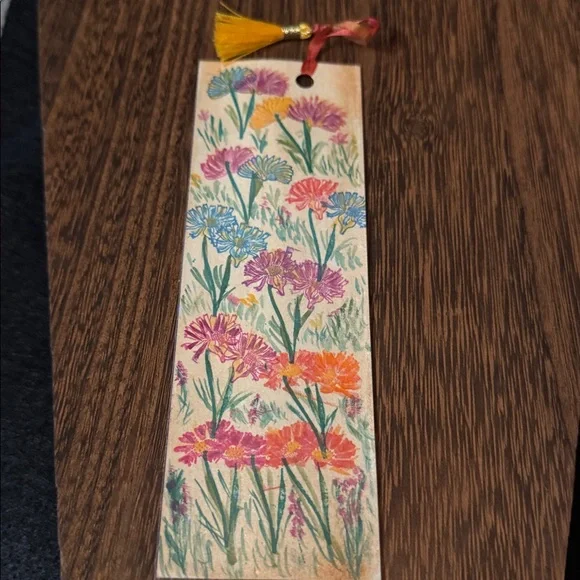 Handcrafted Butterfly Bookmark - Teal & Coral
“One breath at a time” - Picture 2 of 2